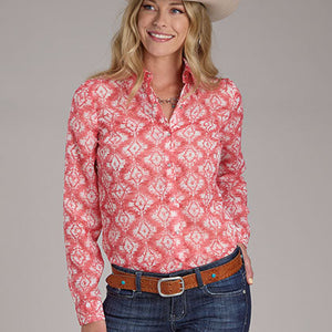 Women's Aztec Print Blouse - Roper