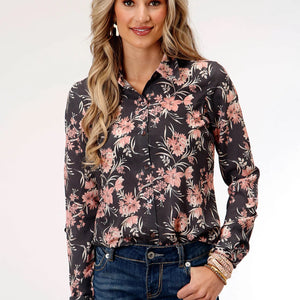 Women's Floral Print Western Shirt - Roper
