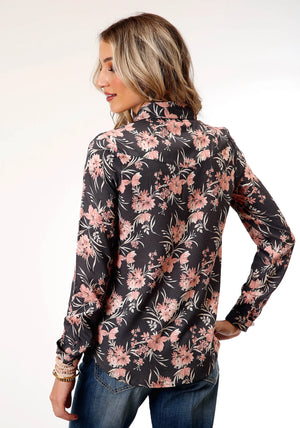 Women's Floral Print Western Shirt - Roper