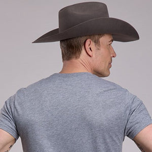 Unisex American Flag Made Up With Bronc Tee - Roper