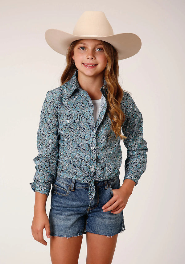 Girl's Peacock Paisley - Roper