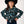 GIRLS L/S JEWEL PRINT RAYON WESTERN BLOUSE - Roper