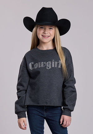 Girl's Cotton Fleece Pullover - Roper