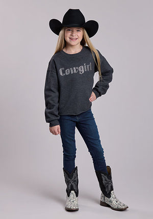 Girl's Cotton Fleece Pullover - Roper