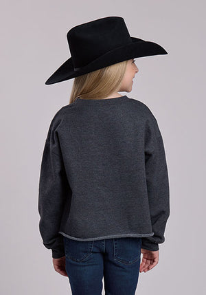 Girl's Cotton Fleece Pullover - Roper