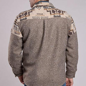 Men's Aztec Shirt-Jacket - Roper