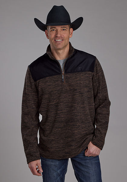 Men's Fleece 1/4 Zip Pullover - Roper