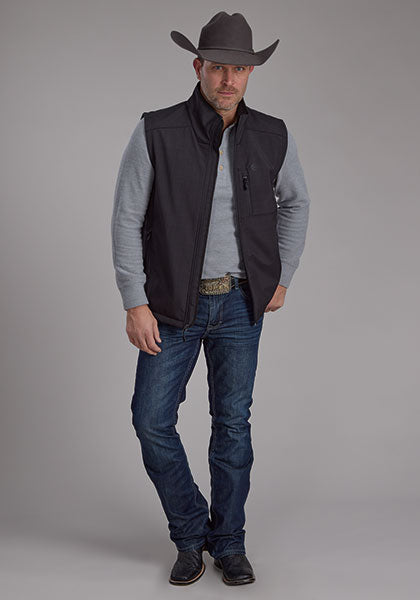 Men's High Tech Fleece Vest - Roper