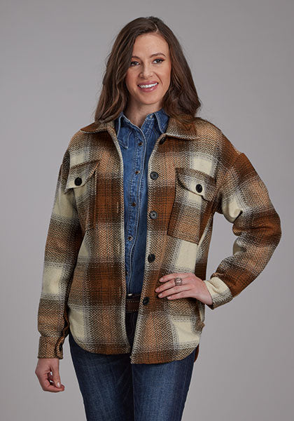 Women's Flannel Shirt Jacket - Roper