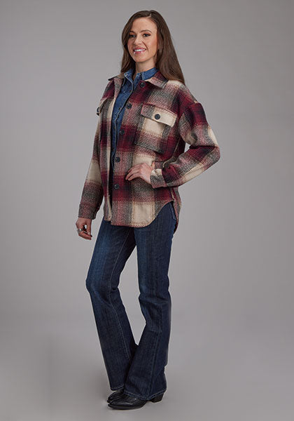 Women's Flannel Shirt Jacket - Roper