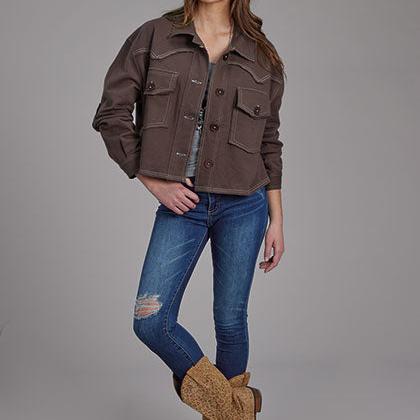 Women's Knit Crop Jacket - Roper