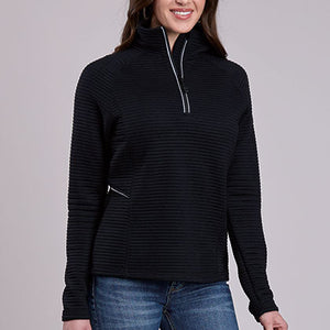 Women's 3/4 Zip Pullover Jacket - Roper