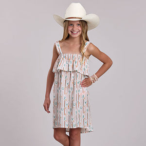 Girls Checkers Print Sundress - Roper