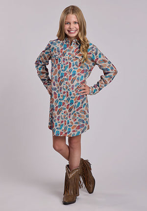 Girl's Feathers Dress - Roper