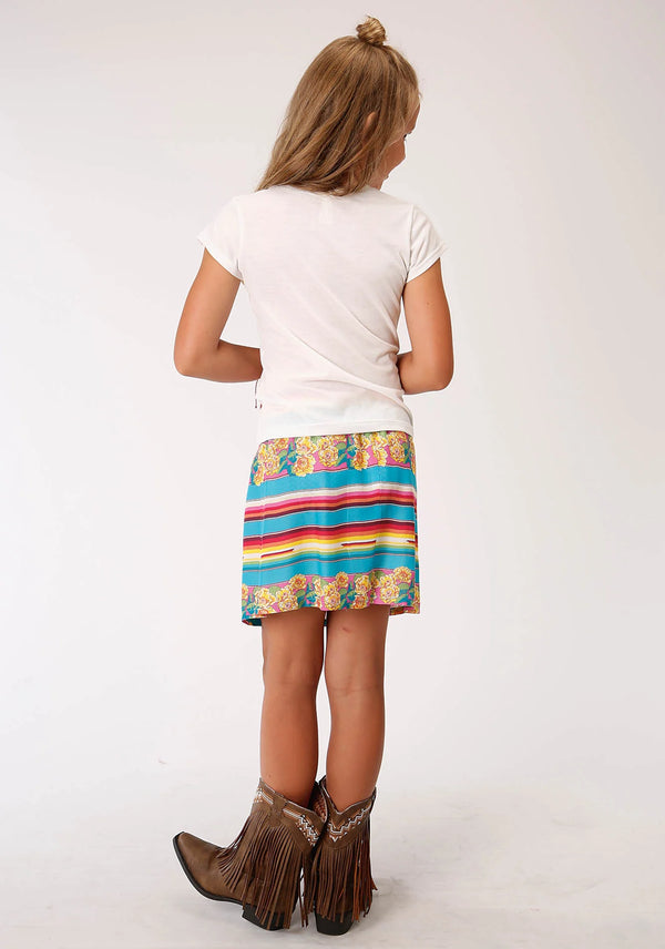 Girls Serape Print Skirt - Roper