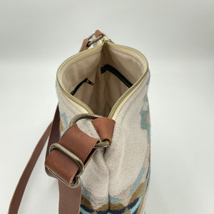 Large Wool Crossbody Purse - Puddle City Craft