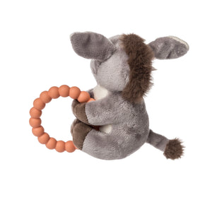 Dusty Donkey Teether Rattle - Mary Meyer