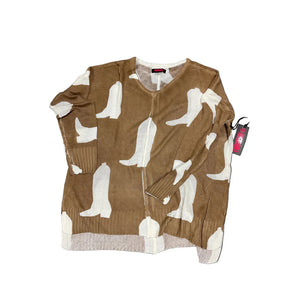 Women's Boot Print Sweater - Rock & Roll Denim