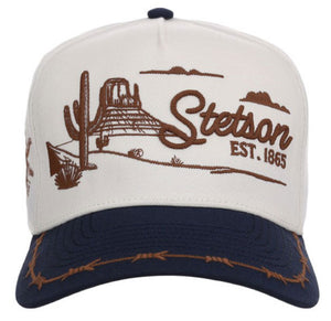 Desert Barb Wire Ball Cap - Stetson