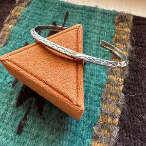 "the Tahe Stacker Navajo Star Cuff - Nizhoni Traders