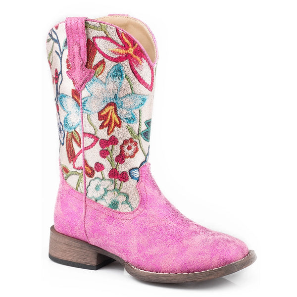 Kids Floral Boots - Roper