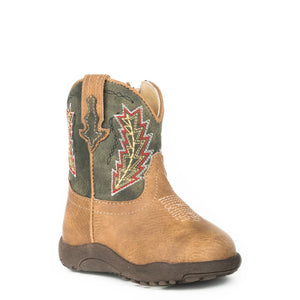 Infant's Cowbabies Arrowheads Boot - Roper