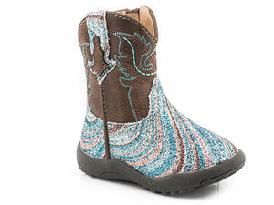 Infant Glitter Swirl Boots - Roper