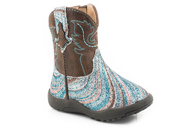 Infant Glitter Swirl Boots - Roper