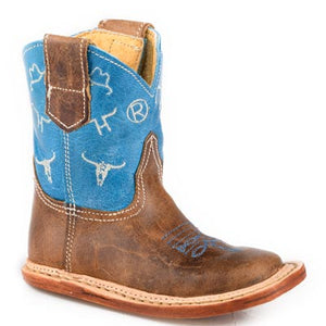 Infant Cattle Brand Boots - Roper