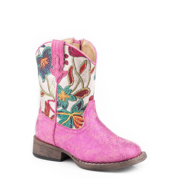 Toddler's Pink Lily Boots - Roper