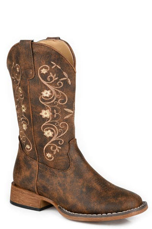 Girl's Bailey Floral Boot - Roper