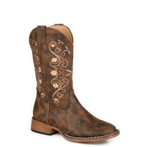 Girl's Bailey Floral Boot - Roper
