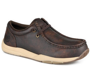 Men's Brown Clearcut Low Casual Shoe - Roper