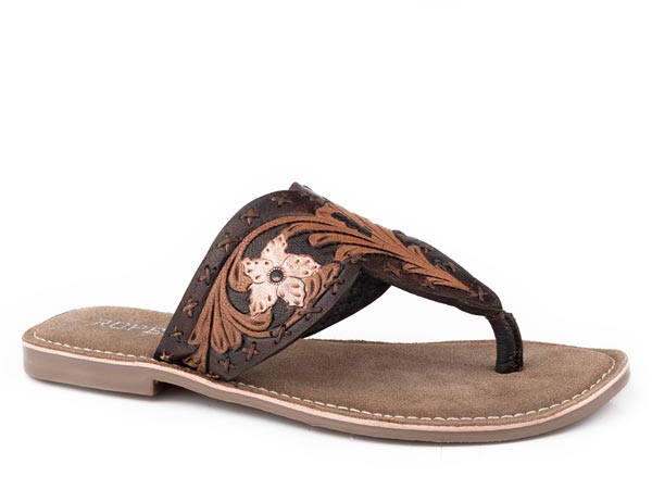 WOMENS FLORAL JULIET SANDAL - ROPER