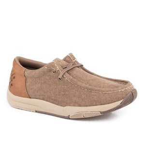 WOMEN'S CANVAS WITH FAUX LEATHER HEEL - Roper