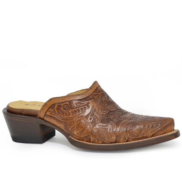 Women's Hand Tooled Mule Shoe - Roper