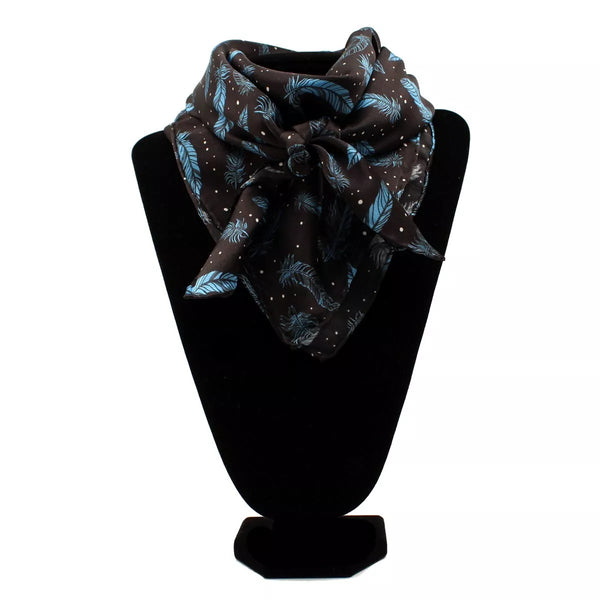 Feather Print Silk Wild Rag - M&F Western Product