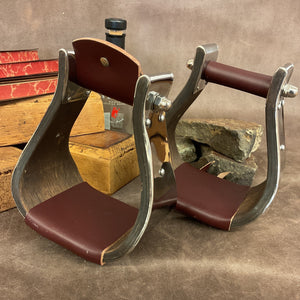 Open Range Covered Stirrup 4 1/4" - Partrade
