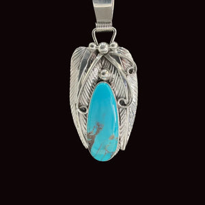 Navajo Inlay Turquoise Necklace - Matt 925 Inc.