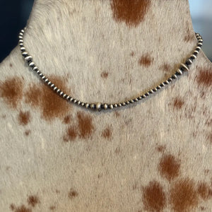 Sterling Saucer Pearls - Z Bars