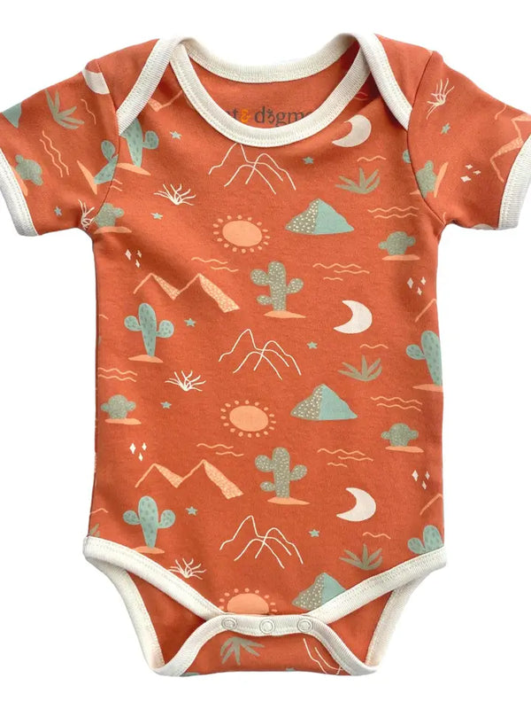 Organic Cotton Bodysuit - Desert