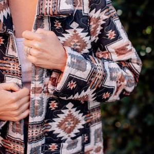 Rhodes Quilted Duster - Ida Mae Home