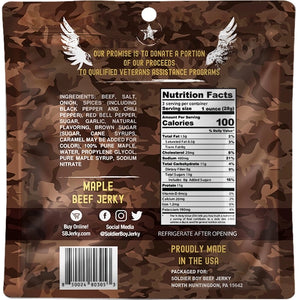 Maple Beef Jerky - Soldier Boy