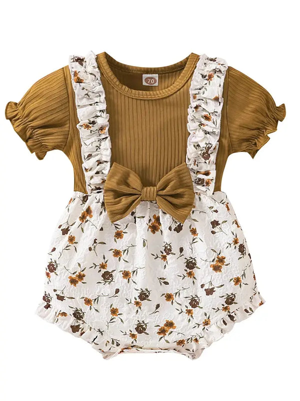 Baby Girl Two-Piece Romper