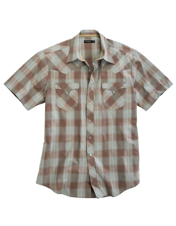 Men's Plaid Snap Shirt - Tin Haul