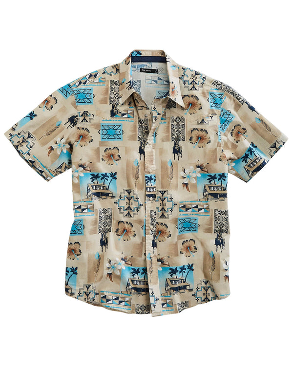 MEN'S Tiki SHIRT - TIN HAUL