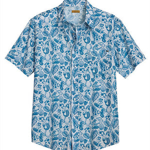 Men's Nautical Print Short Sleeve - Tin Haul