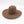 1000X Tan Belly Open Crown Felt Hat  - W. Alboum Hat Co.