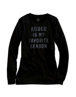 Women's RODEO IS MY FAV SEASON TEE - Tin Haul