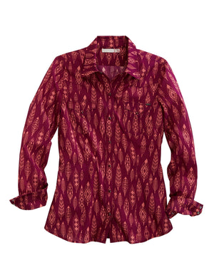 Women's Aztec Feather Shirt - Tin Haul
